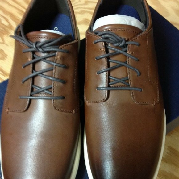 Cole Haan Men\'s Grand Plus Essex Brown Leather Oxford casual shoes 11.5M NIB main image 8